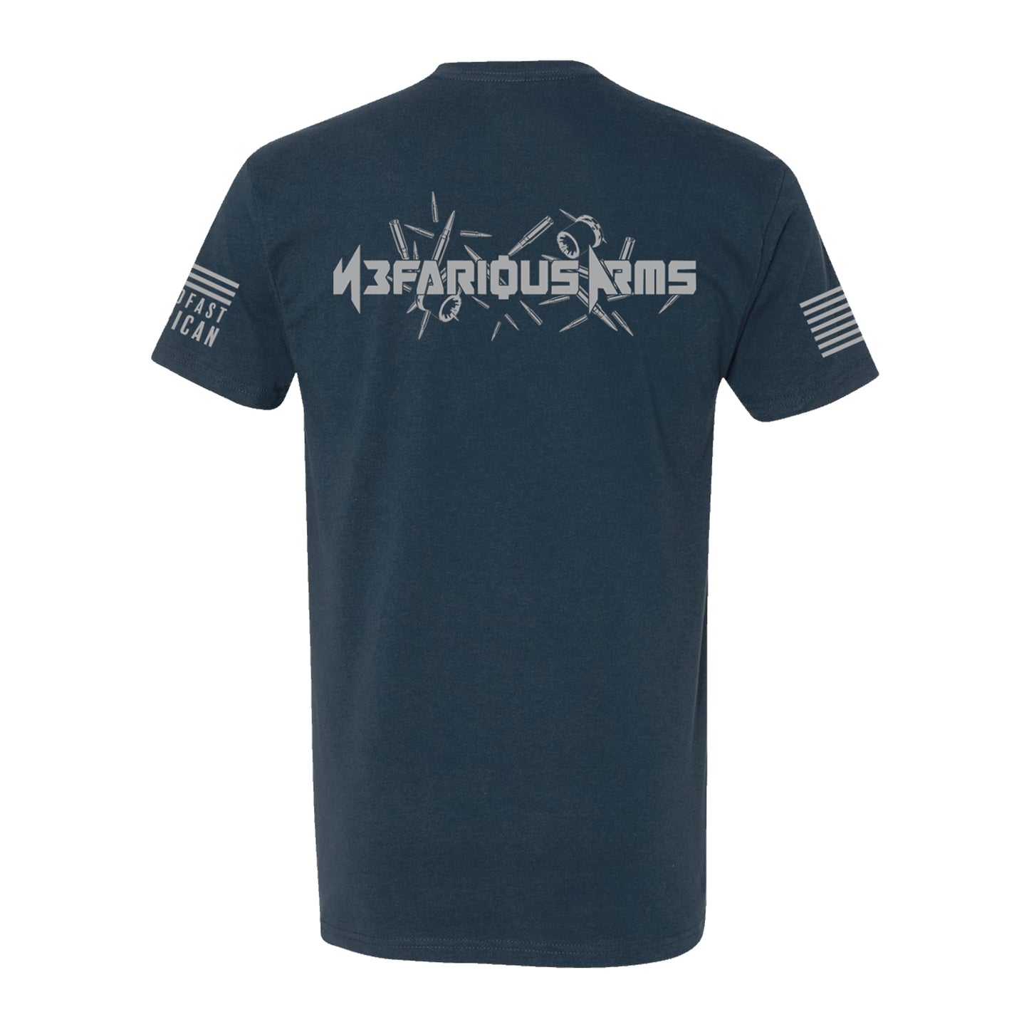Nefarious Arms T-Shirt Indigo