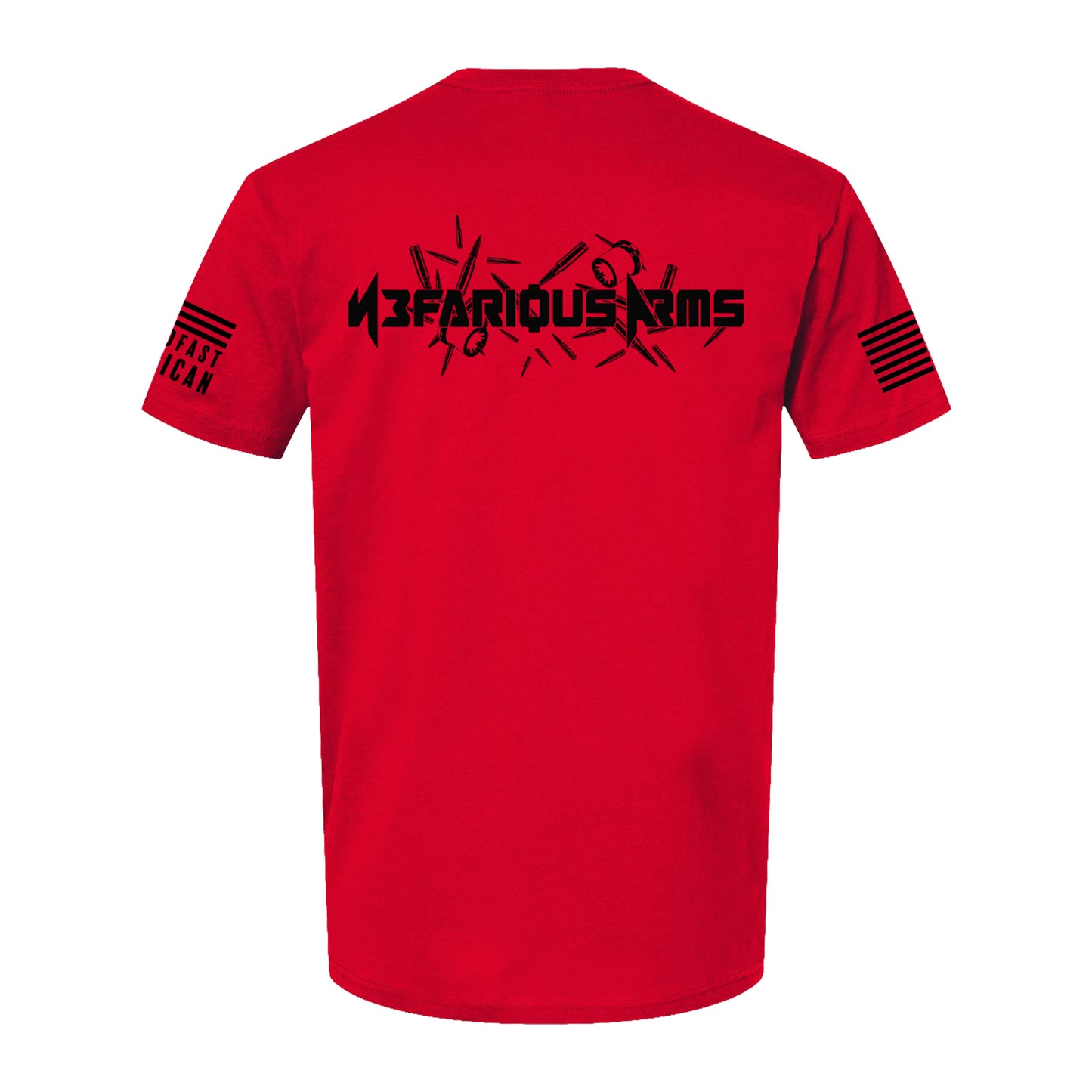 Nefarious Arms T-Shirt Red