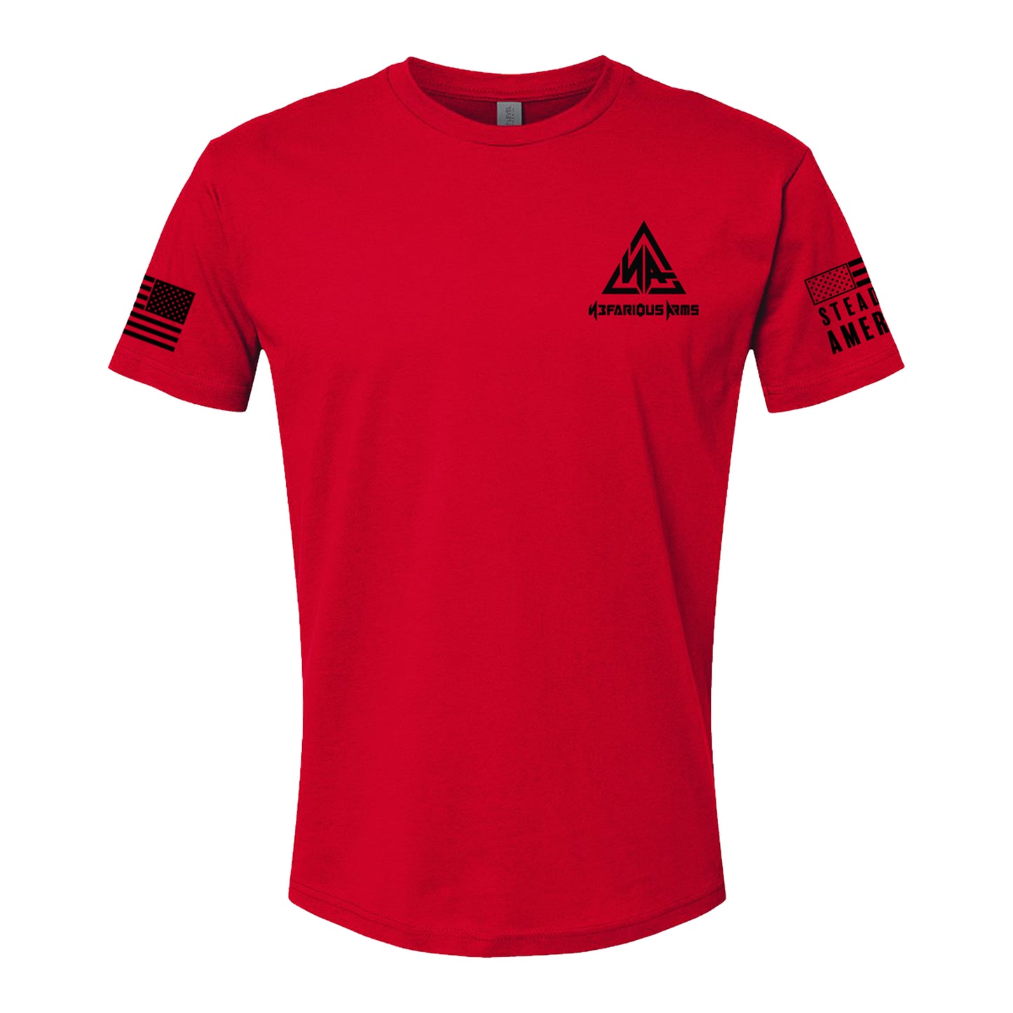 Nefarious Arms T-Shirt Red